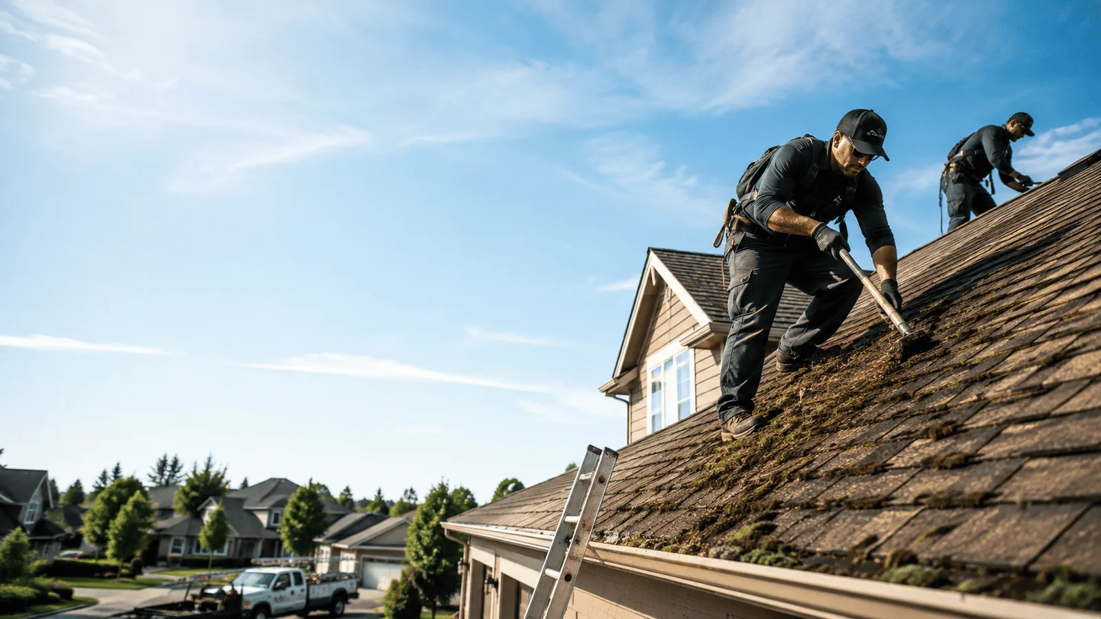 Roof Moss Removal in Parkston, SD near me